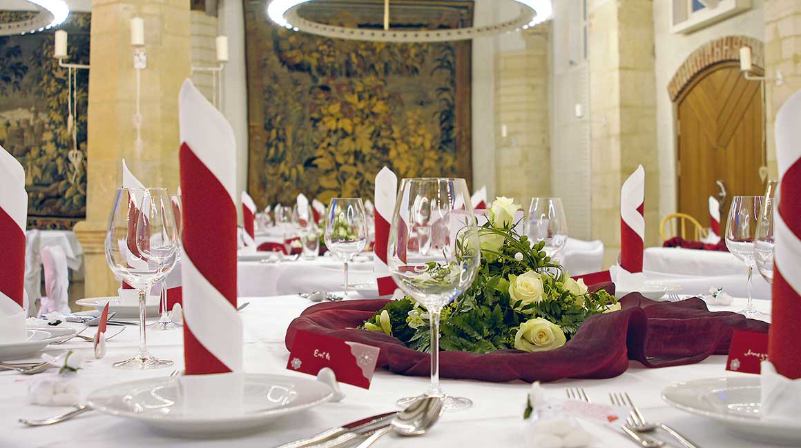 Rittersaal für Feiern und Hochzeiten im Schlossrestaurant Zentgraf in Gifhorn - Foto 03