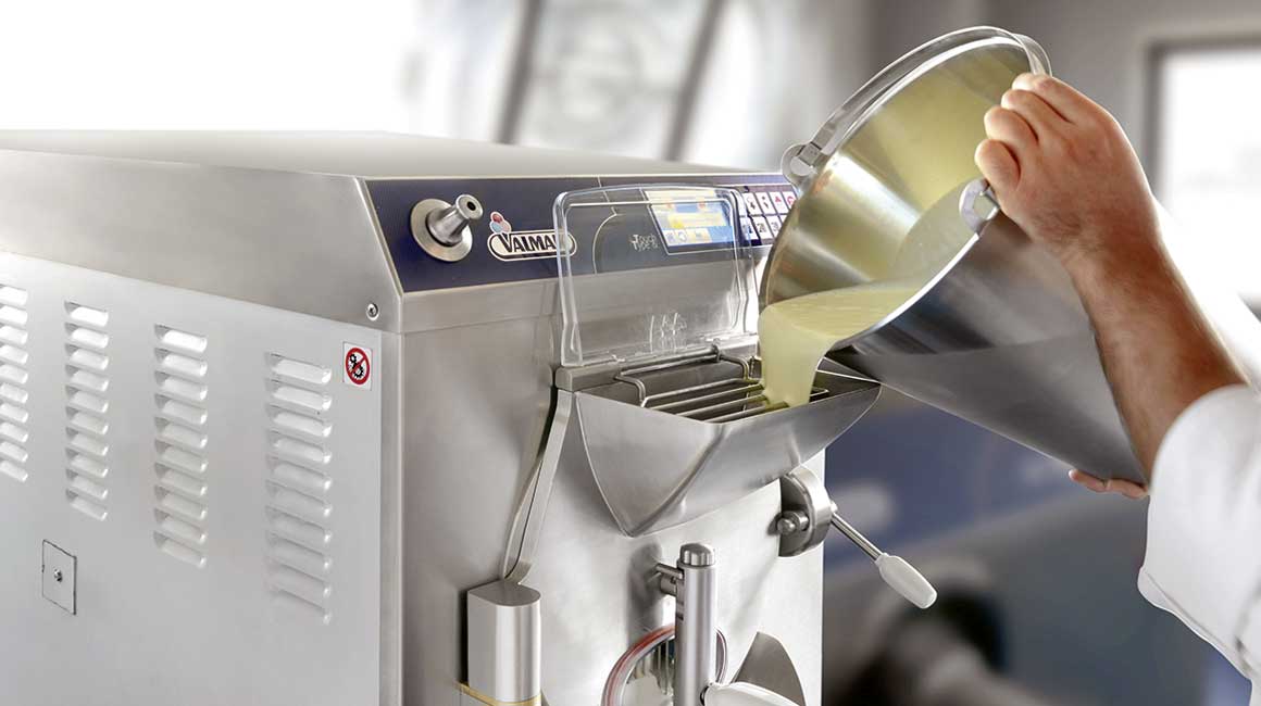 Eismaschine im Schlossrestaurant Zentgraf Gifhorn