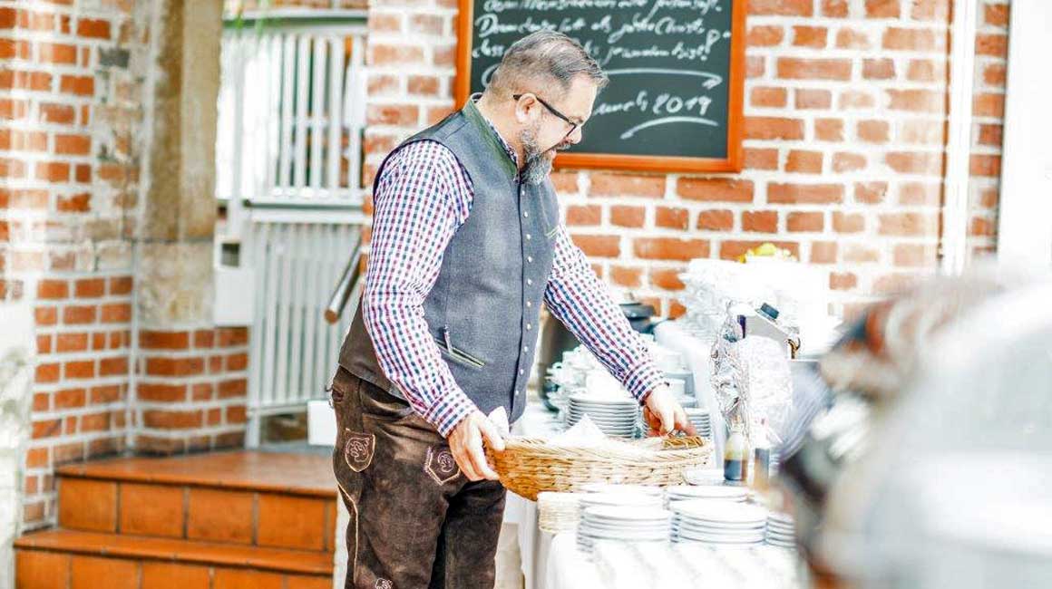 Alm Lunch im Schlossrestaurant Zentgraf in Gifhorn